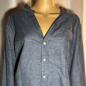 NWT Malibu Bum Linen Button-up